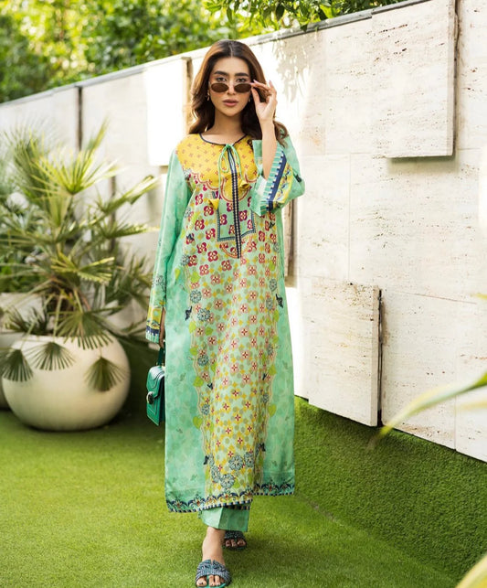 Shiza digital print 2 pc set