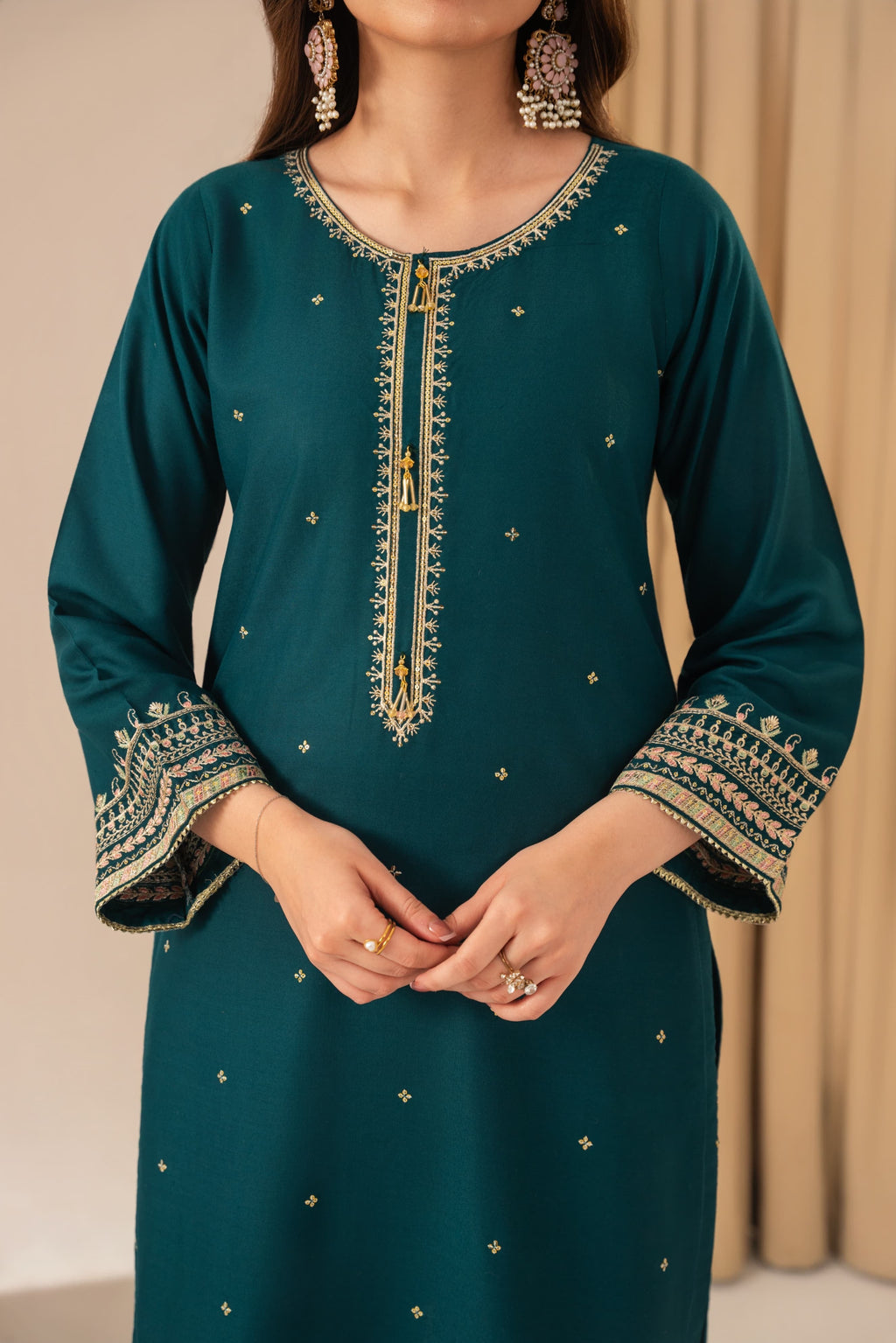SAFIRA Embroidered 3 pc