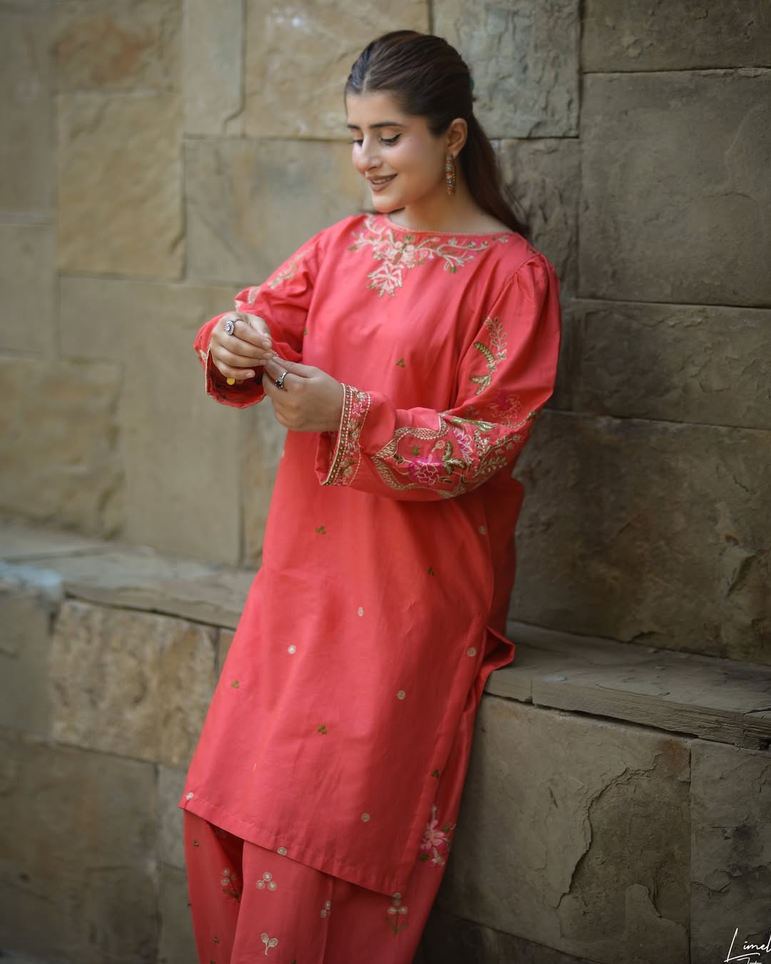 MEHAK Embroidered 2 pc set