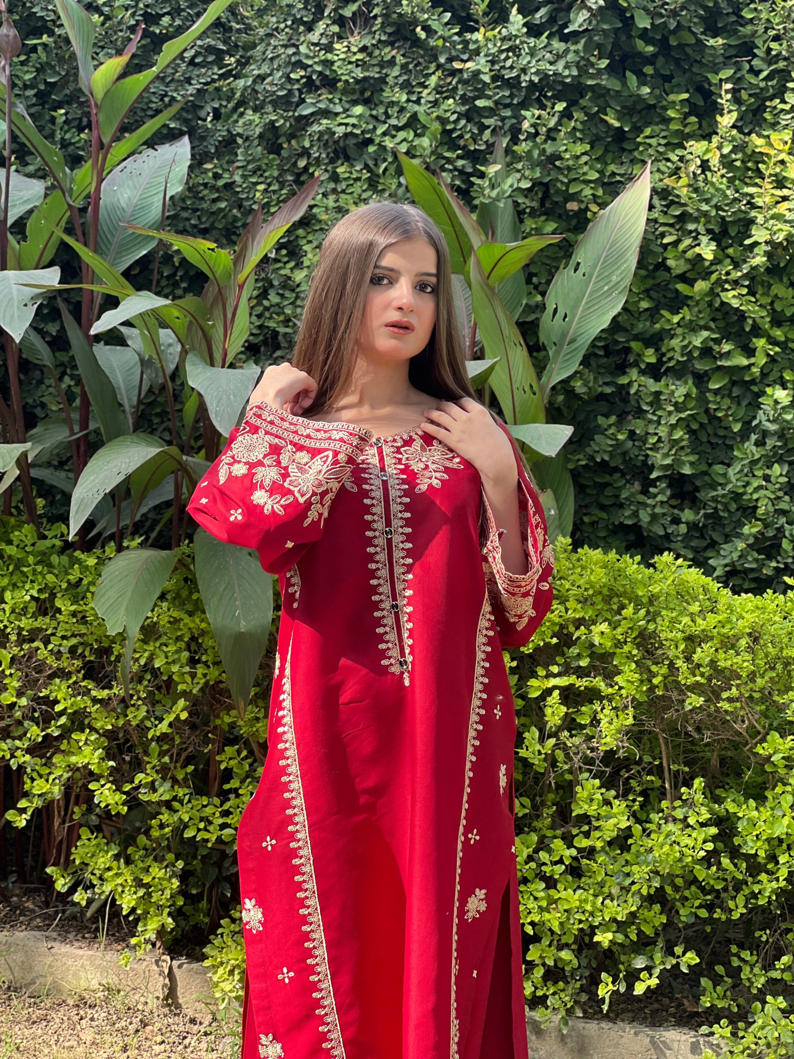 SAJNI Embroidered 2 pc Set