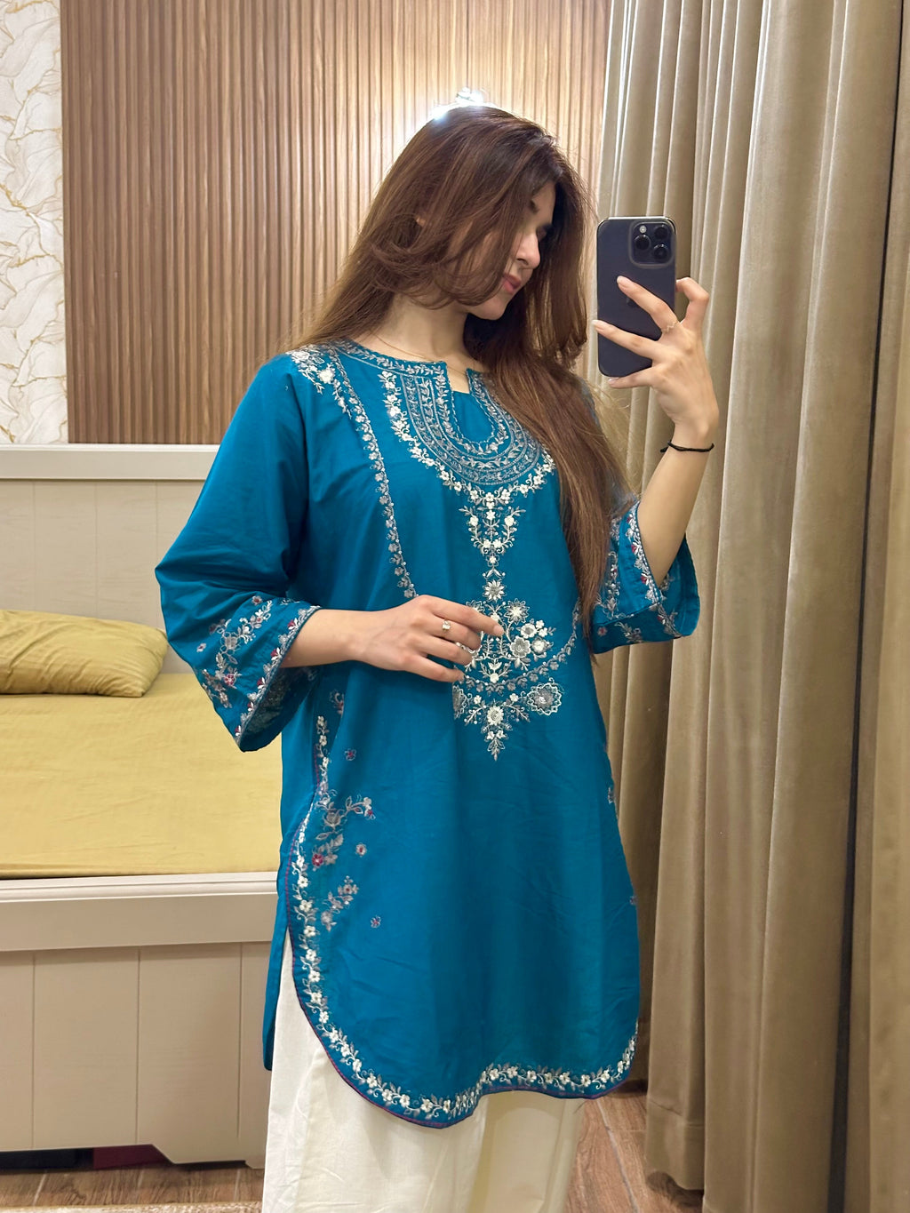 ZIRWA Embroidered 2 pc