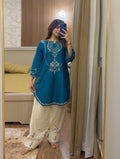 ZIRWA Embroidered 2 pc