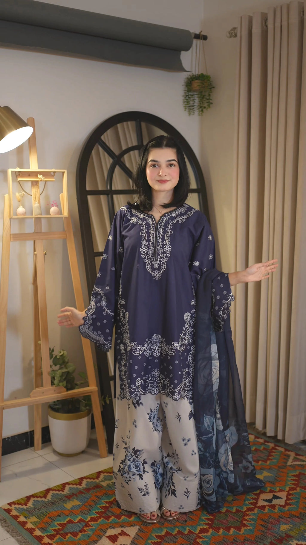 GUL E JAAN Embroidered 3 pc