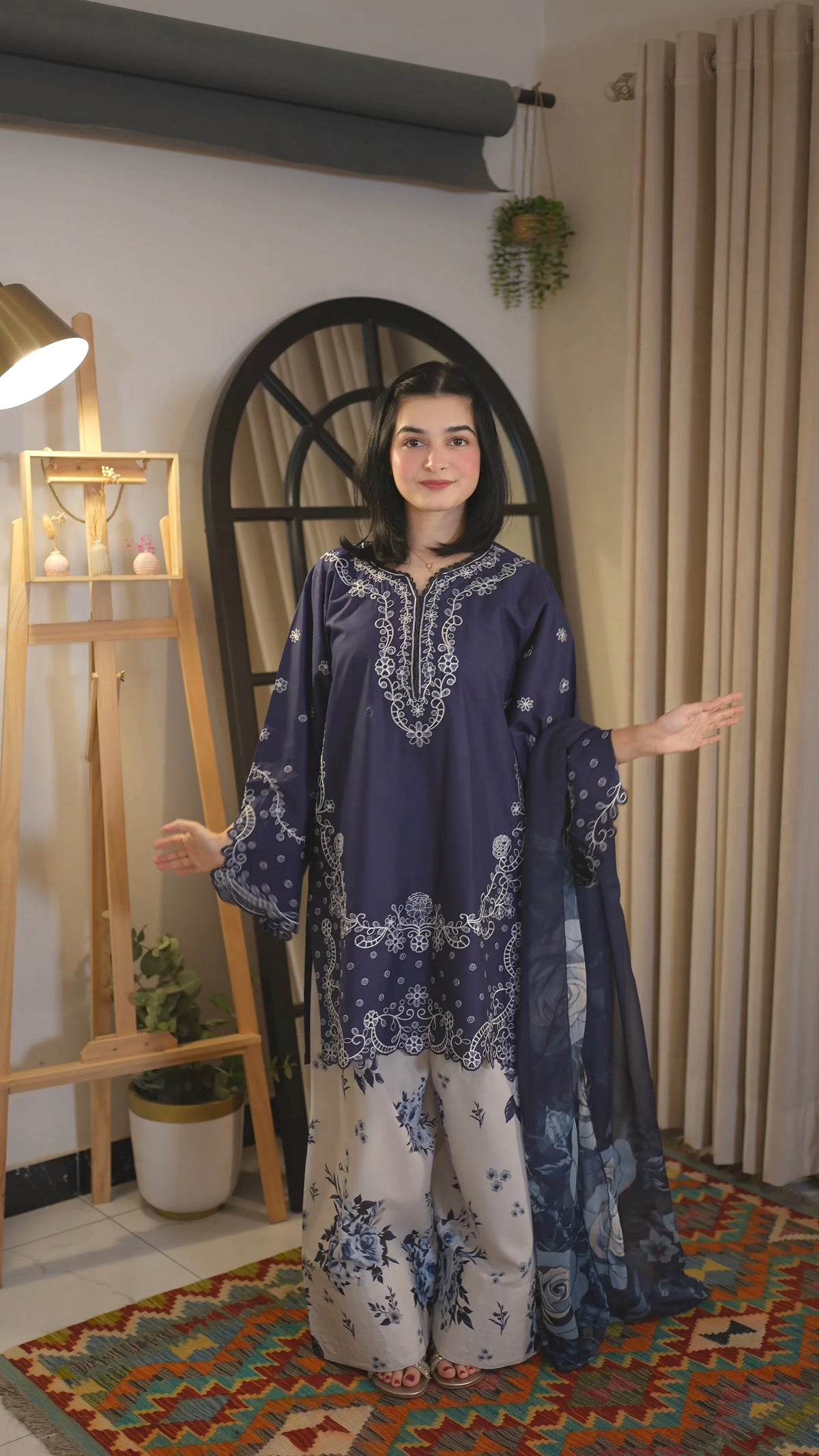GUL E JAAN Embroidered 3 pc