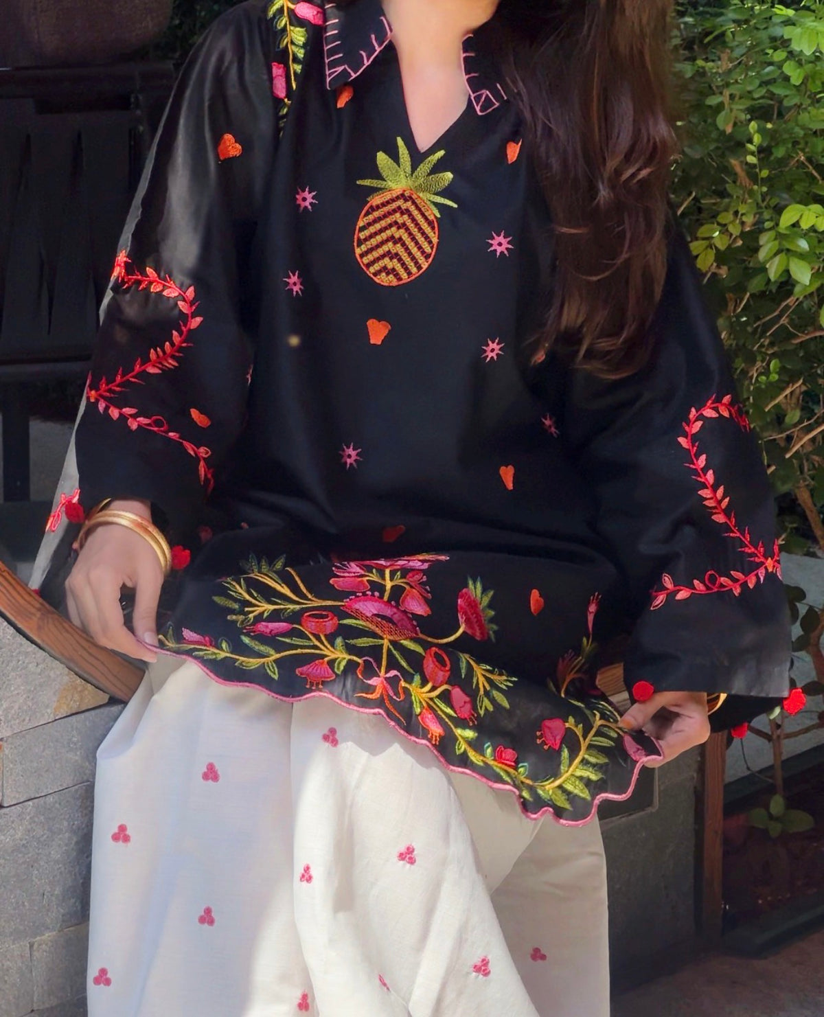 ZARTAJ Embroidered 2 pc