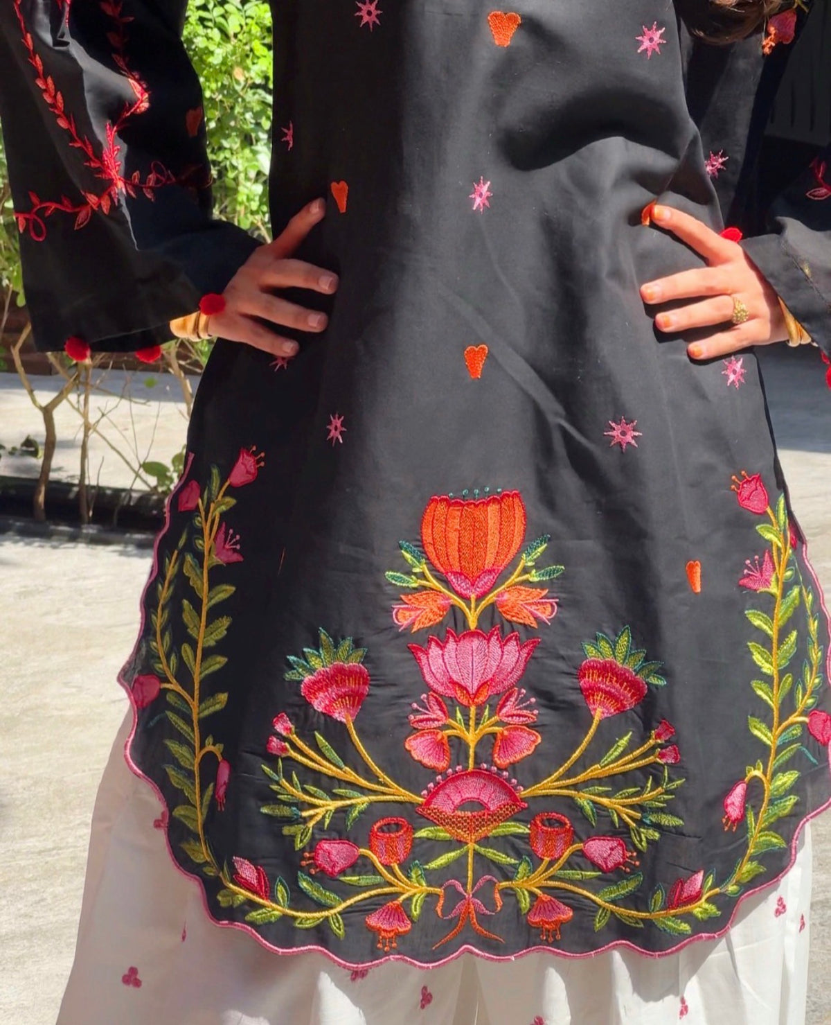 ZARTAJ Embroidered 2 pc