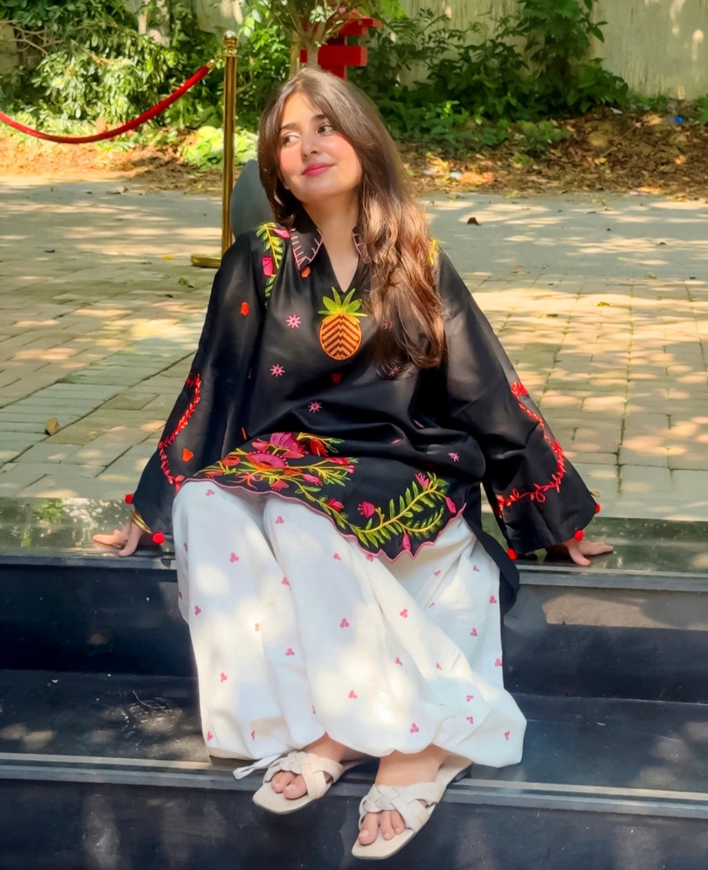 ZARTAJ Embroidered 2 pc