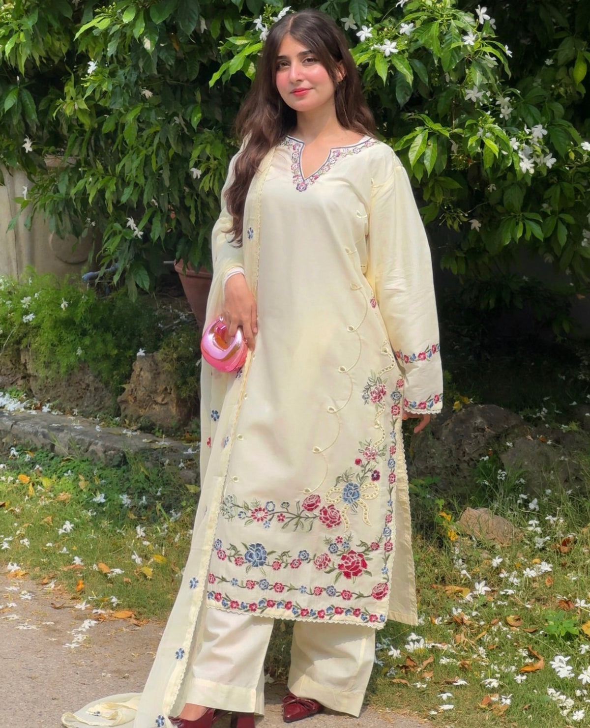 Zeb e Noor Embroidered 3 pc