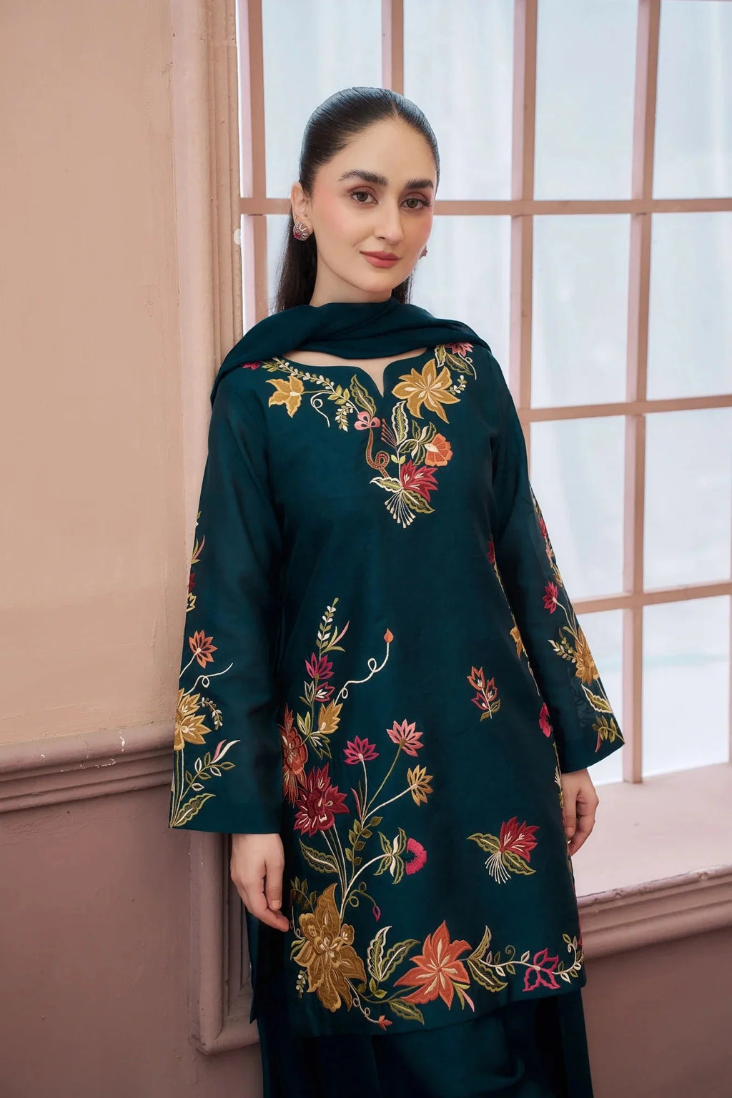 FIZZAH Embroidered 3 pc