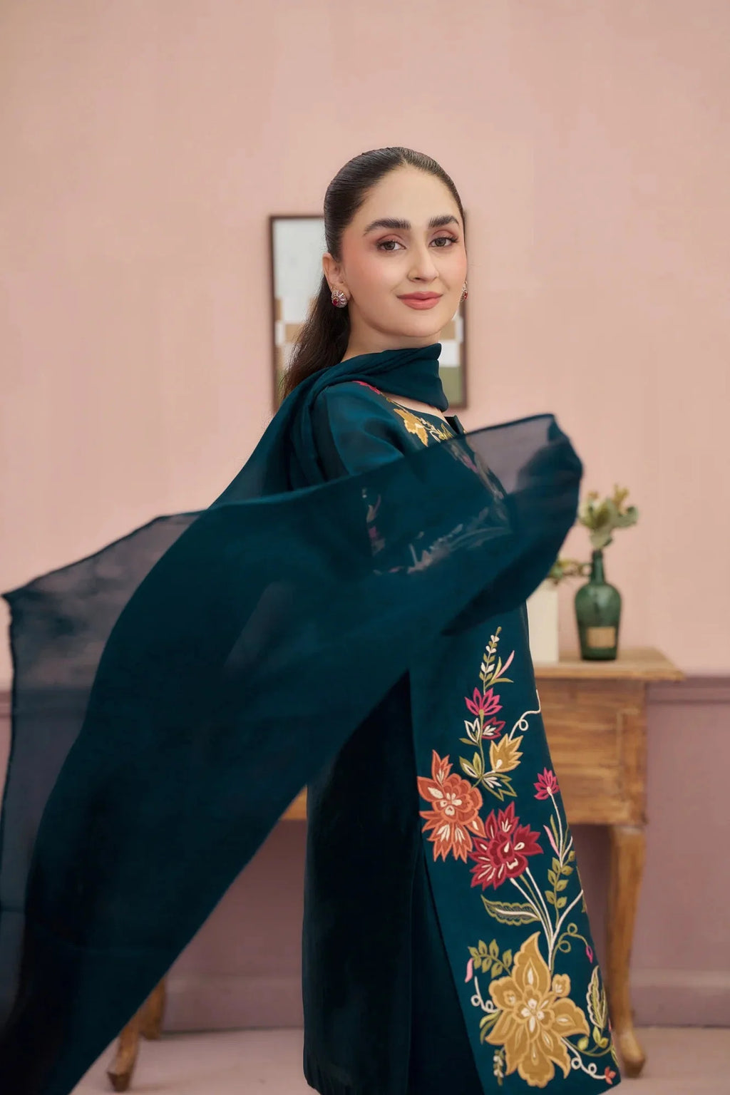 FIZZAH Embroidered 3 pc