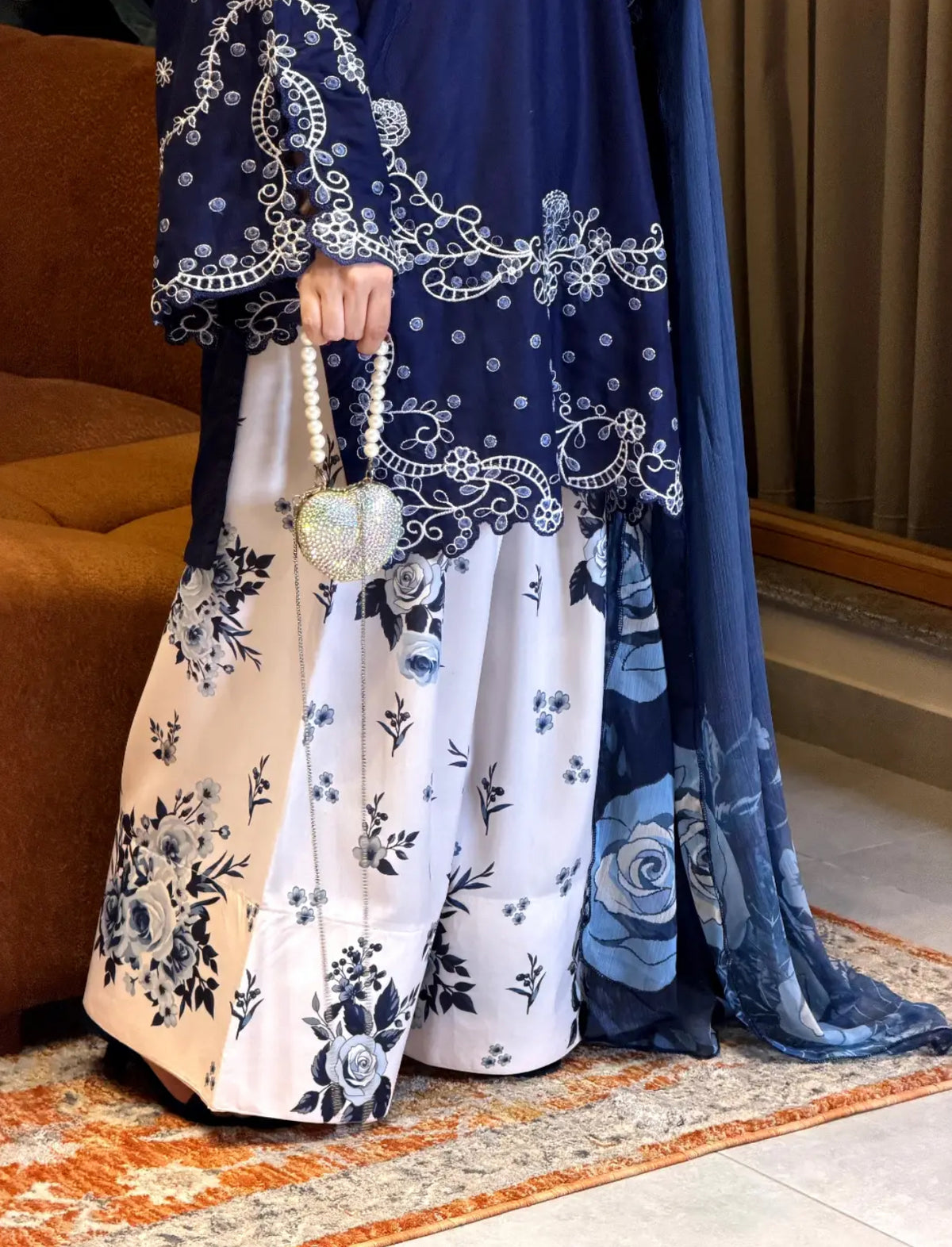 GUL E JAAN Embroidered 3 pc