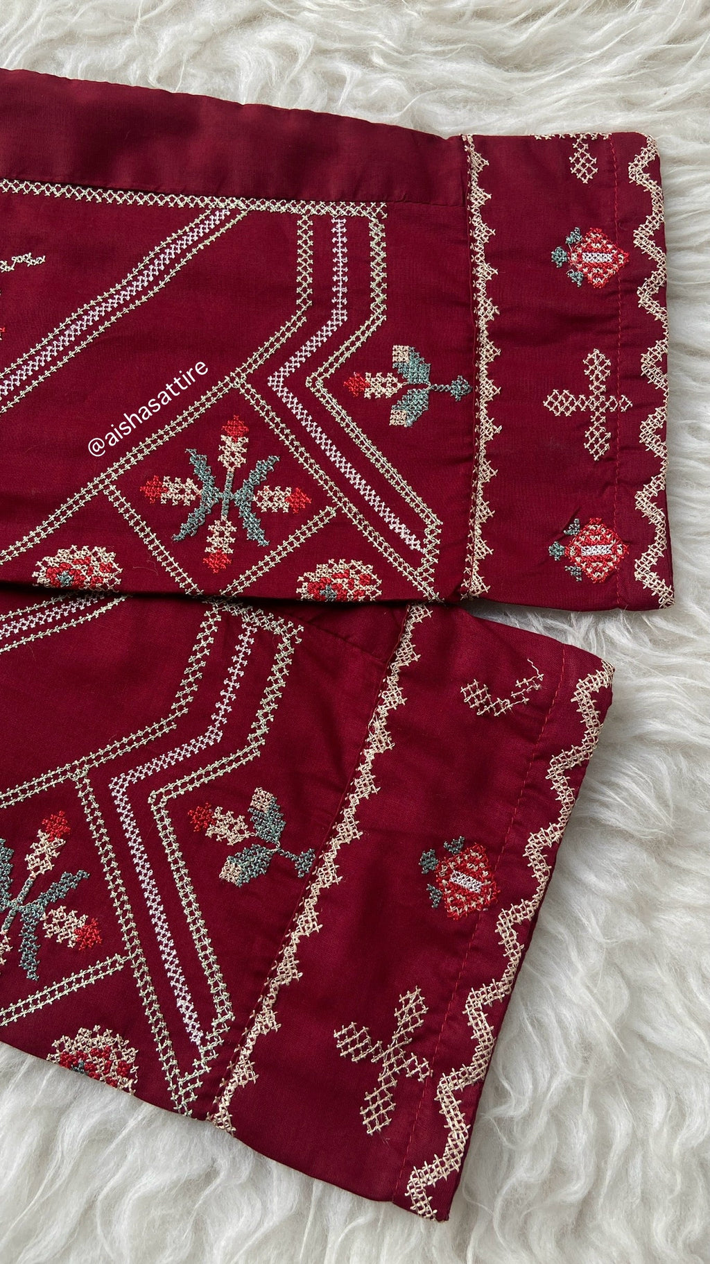 DUA Embroidered Co Ords Set