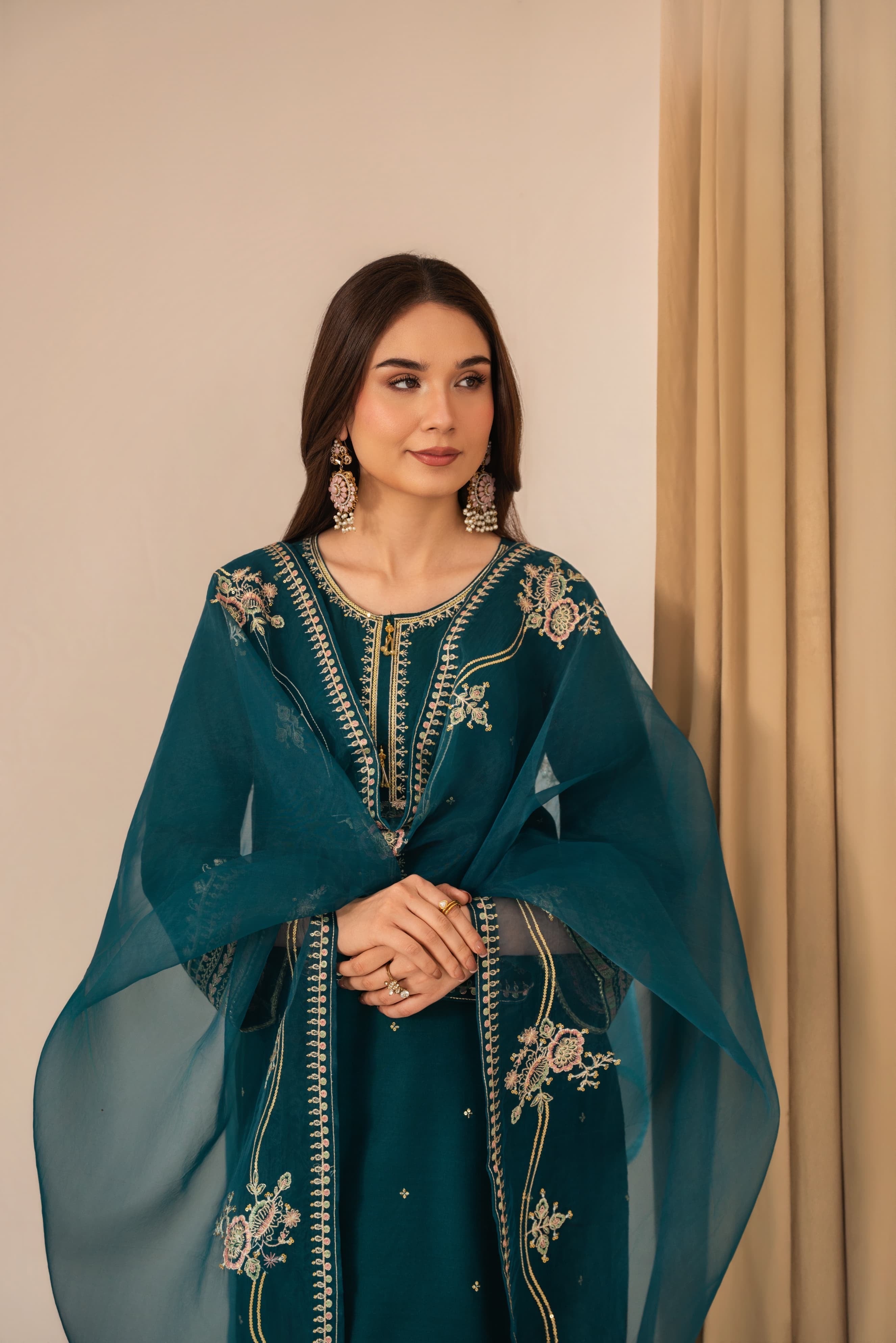 SAFIRA Embroidered 3 pc